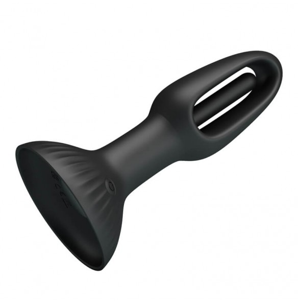 Pretty Love - Hubert Twisting Anal Plug (Chargeable - Black) Pretty Love - Hubert Twisting Anal Plug (Chargeable - Black)